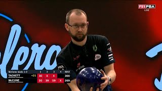 PBA Players Championship Quarterfinals Tackett vs McCune Kayhko vs Simonsen  PBA on FOX [upl. by Aserej]