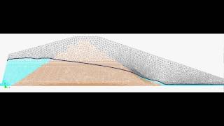 Kratos  Seepage and free surface flow in overtopping scenarios [upl. by Aratahc]