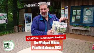 Gratis Familienkalender 2024 für alle Jahreskarteninhaber [upl. by Rangel468]