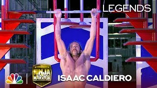 Isaac Caldiero First American to Finish Stage 3 Vegas National Finals  American Ninja Warrior [upl. by Pedroza]