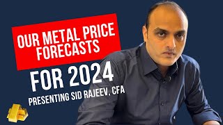 Our Metal Price Forecasts for 2024 [upl. by Blaseio374]