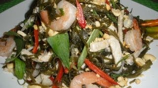 How to make Seaweed Salad Neorm Sriy [upl. by Ralina165]