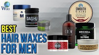 10 Best Hair Waxes for Men 2017 [upl. by Etnoek]