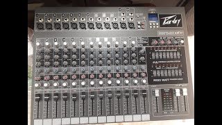 Peavey Mixer 1200 F  Par Deltafex Ki Setting  Urdu Hindi  Tech With Mohsin [upl. by Divad583]