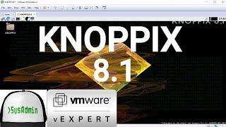 How to Install KNOPPIX 81  VMware Tools  Review on VMware Workstation 2018 [upl. by Anilemrac]