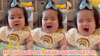 PAULEEN LUNA SOBRANG NAALIW SA KANYANG BUNSONG ANAK MARUNONG NA ITONG MANGIGIL AT ANG DALDAL [upl. by Haff]