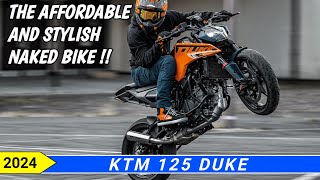 2024 KTM 125 DUKE Specs Price and Colors [upl. by Odragde692]