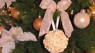 DIY Palline di Natale fai da te  Pop corn [upl. by Adnirod]