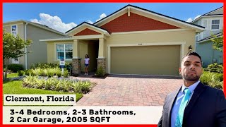 Take A Virtual Tour Of The Glades Model Home In Clermont Fl  Orland Area  Starting At 445990 [upl. by Anirdnajela]