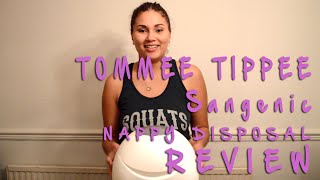 Tommee Tippee Sangenic Nappy Disposal System REVIEW  ItsKaysWorld [upl. by Einalem]