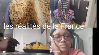 une journée de routine de vacances avec nous et recette de sanga chez les africains de Paris [upl. by Huntley619]