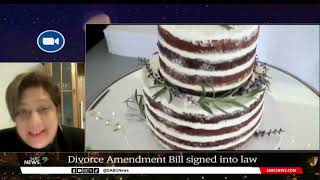 Divorce Amendment Bill signed into law I Seehaam Samaai [upl. by Redle]