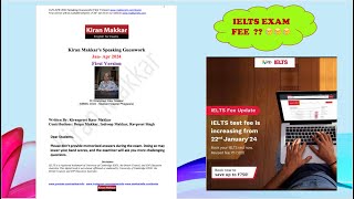 IELTS MAKKAR JANUARYAPRIL 2024 CUE CARDS FIRST VERSION [upl. by Eylatan]