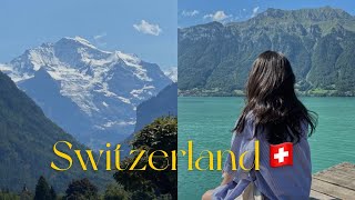 eng My first time in Switzerland🇨🇭 Travel vlog 🏔 [upl. by Animor]