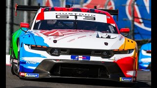 65 Ford Mustang GT3  Ford Multimatic Motorsports  Onboard 2024 MOTUL Course de Monterey [upl. by Hazem448]