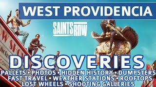 Saints Row  West Providencia All Discovery Locations  100 [upl. by Avah866]