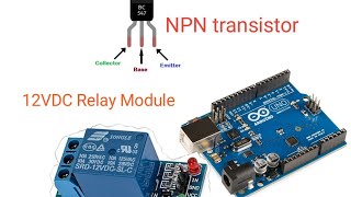 How to use 12VDC Relay Module with Arduino [upl. by Joyann346]