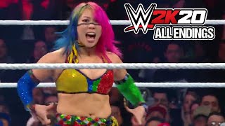 WWE 2K20  All Endings [upl. by Manvil]