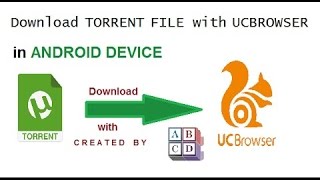 How to download torrent in uc browser without torrent app [upl. by Jt969]