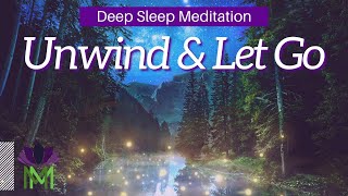 Detach from Thoughts and Worries Deep Sleep Meditation  Mindful Movement [upl. by Ruhtracm784]