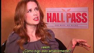 quotPase Librequot Entrevistas a Jenna Fischer Oficial Warner Bros Pictures Subtitulado [upl. by Peursem632]