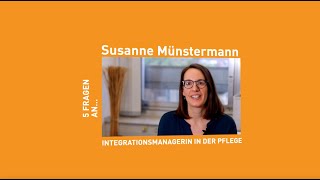 5 Fragen an Susanne Münstermann [upl. by Templer325]