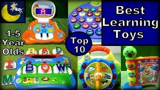 Top 10 Best Educational Toys for Toddlers to Preschoolers [upl. by Colon]