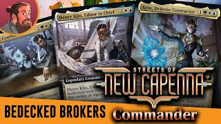 The Entire Bant Deck Bedecked Brokers  in 17 Minutes  New Capenna Commander Spoilers [upl. by Simaj855]