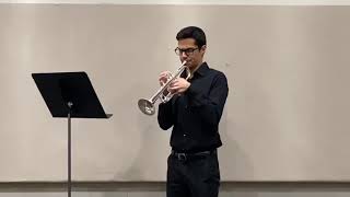 Petrushka Trumpet Excerpt  Rafniel Rios [upl. by Elacsap]