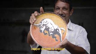 Copper Enamelling  The story behind the craft [upl. by Hacker]