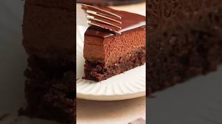 Chocolate mousse 😋 recipe food cake funny foodvideos chocolate [upl. by Ananna]