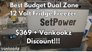 Set Power PT45 12 Volt Dual Zone Fridge Freezer Review [upl. by Yazbak]