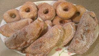 DONAS Y EMPANADAS FRITAS RELLENAS DE ARROZ CON LECHE [upl. by Menzies268]