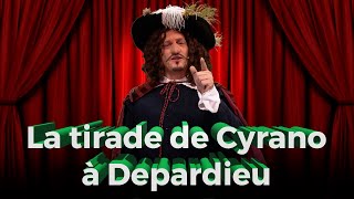 La tirade de Cyrano de Bergerac à Depardieu  James Deano  Le Grand Cactus 148 [upl. by Lani]