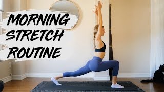 MORNING STRETCH ROUTINE  Daily Guided Yoga Flow [upl. by Depoliti653]