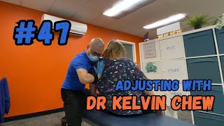 Adjusting with Dr Kelvin Chew 47  Gentle Chiropractic Adjustment [upl. by Ferri]