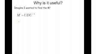 AQA FP4  Eigenvalues and Eigenvectors 5 Diagonalisation [upl. by Syl]