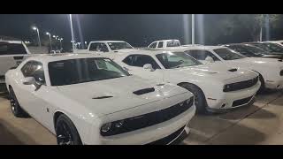 dodge dealership with 2 rows of overpriced cars that wont sell soon [upl. by Arammahs872]