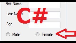 C Tutorial 22 Checkbox  radiobutton and groupbox with Database in C [upl. by Flavia]