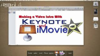 Using Keynote amp iMovie for TextTitle Effects [upl. by Peltz846]