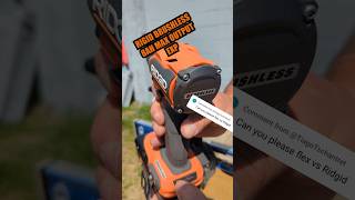 RIGID VS FLEX for fastest impact driver SHOCKING [upl. by Bensen]