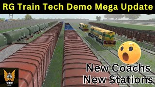 Rg train tech demo new mega update आ गया है 🥳 trainzimulator newupdate [upl. by Chlores566]