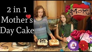 2 in 1 Mothers Day Cake [upl. by Linson]