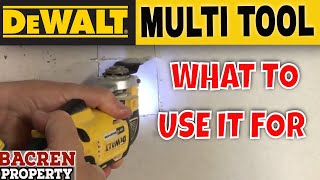 20 ways to use a Multi Tool  Dewalt [upl. by Lyrpa]