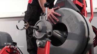 RIDGID  Drum Drain Cleaning Machines [upl. by Ennayd840]