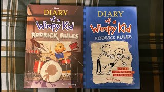 Diary of a Wimpy Kid Rodrick Rules Special Disney Cover Edition Overview  Comparison [upl. by Forbes]