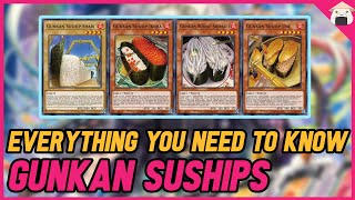 Everything you need to know Gunkan SUSHIP OP Guide in YuGiOh Master duel [upl. by Akinhoj]