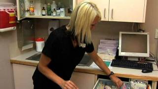 Colposcopy Setup and Cleaning  Medical Assistant Skills Video 11 [upl. by Eissehc]