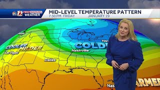 WATCH Arctic blast brings bitter cold temperatures wind chill advisory in the mountains and wa [upl. by Elocyn]