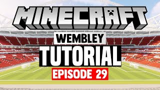 Minecraft Stadium Builds Wembley Stadium 29 Stands [upl. by Aelak]